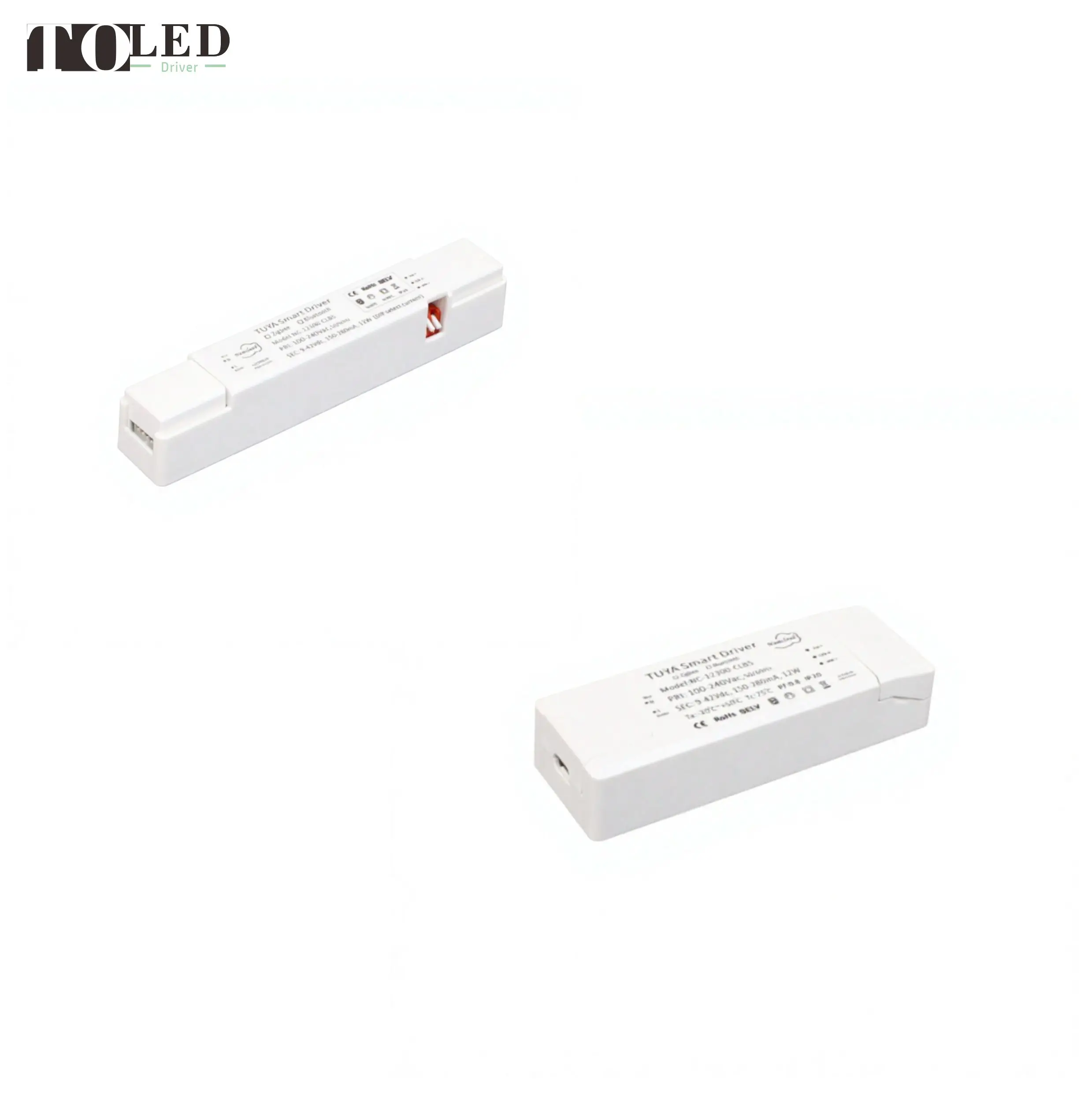 Constant-Current 7W-60W Slim-Stripe Plastic-Case LED Driver Graffiti TUYA for Zigbee Bluetooth Smart Power Supply IP20Protection