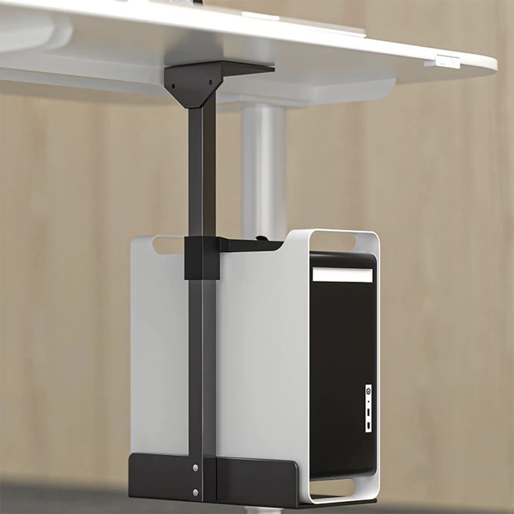 

Подставка для процессора из углеродистой стали с толстой стальной пластиной, регулируемая, безопасная и стабильная, двойная регулируемая, белая