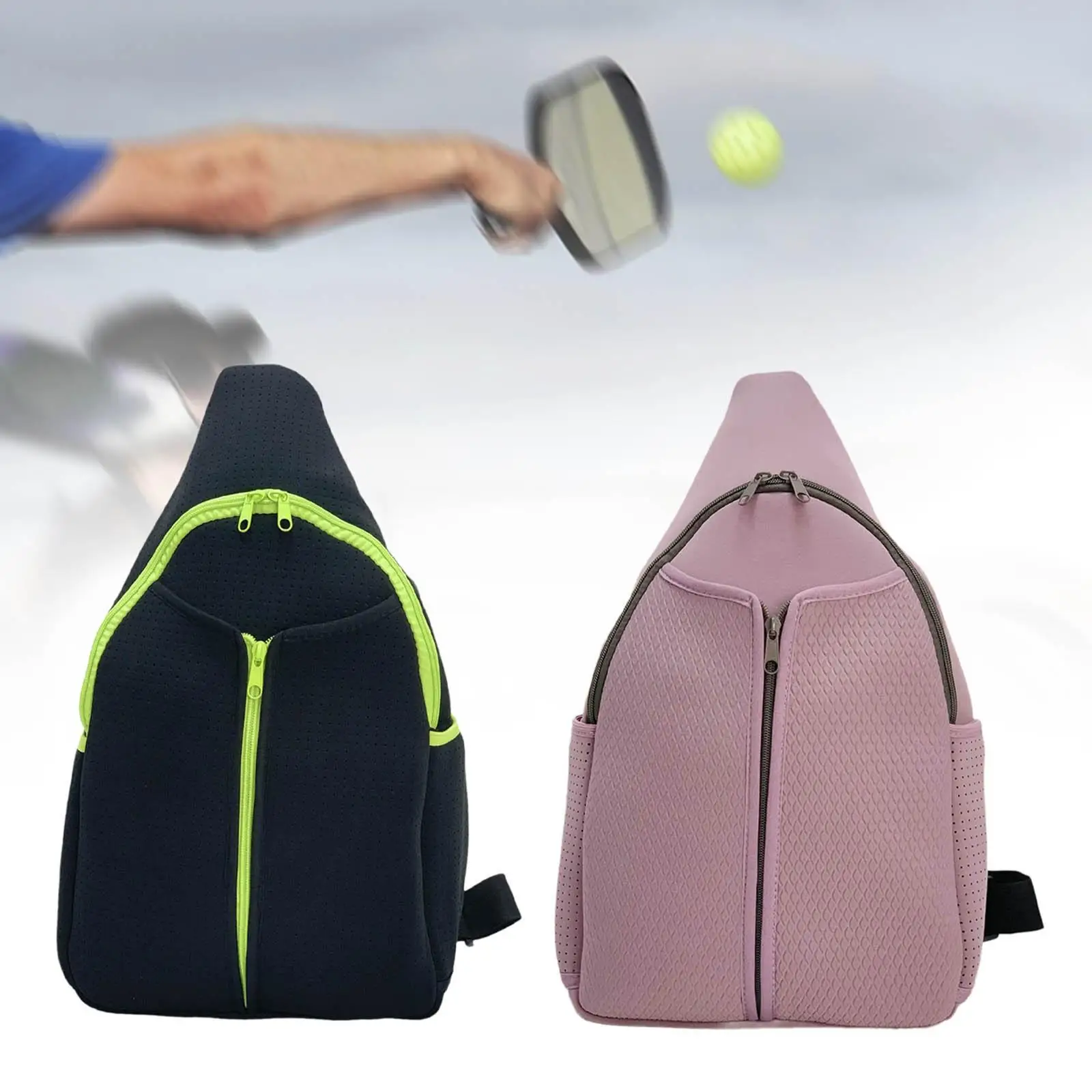 

Сумка для фитнеса Pickleball на молнии Неопреновая сумка для переноски ракетки Pickleball