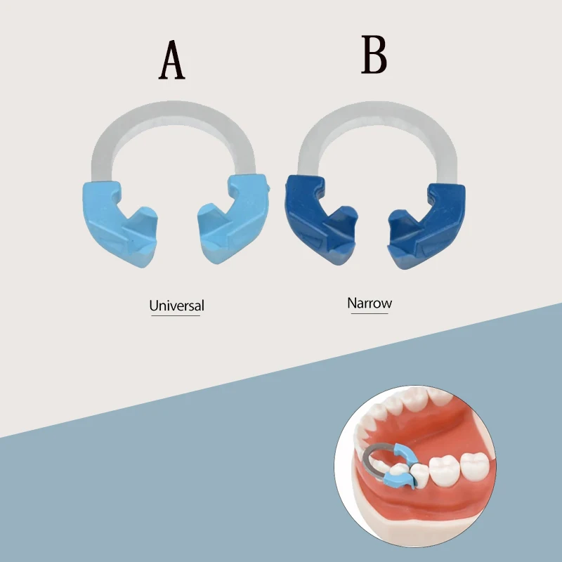 Dental Sectional NITI Matrix System Matrix Bands Metal Matrices Clamp Universal/narrow Clamping Ring Nickel Titanium Material