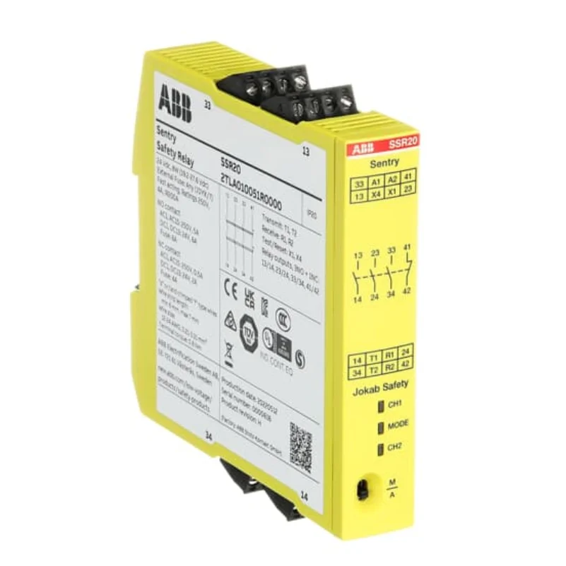 Imagem -06 - Abb Safety Plc Sentry Usr10 24vdc Código do Fornecedor: 2tla010070r0000