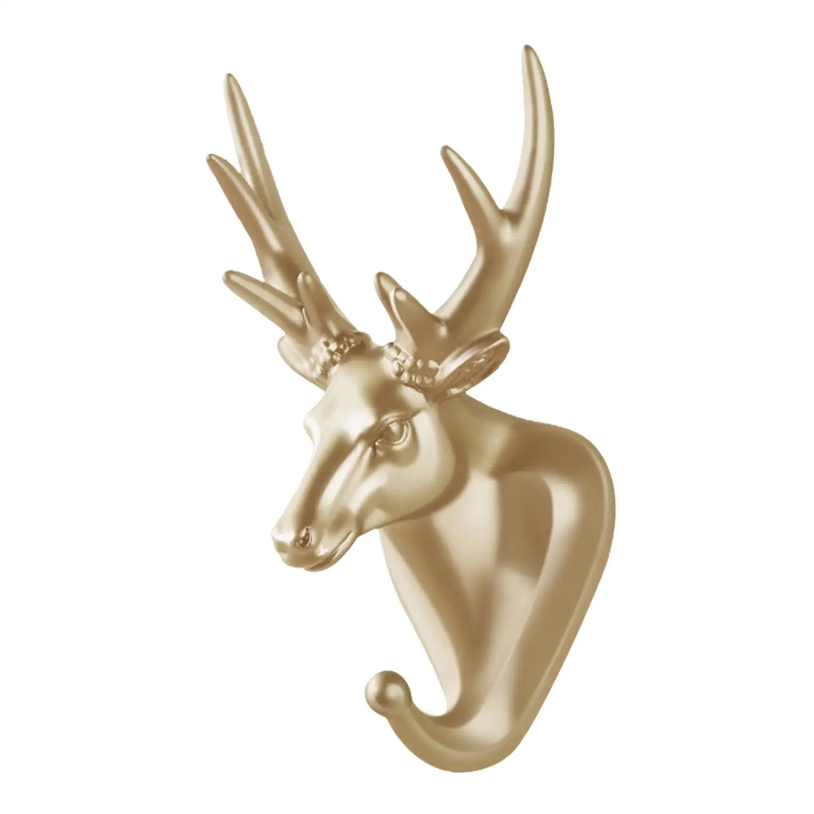 Modern Animal Coat Hook Wall Mounted Heavy Duty Vinyl Decorative Hanger for Entryway Bathroom Clothes Bag Key Holder
