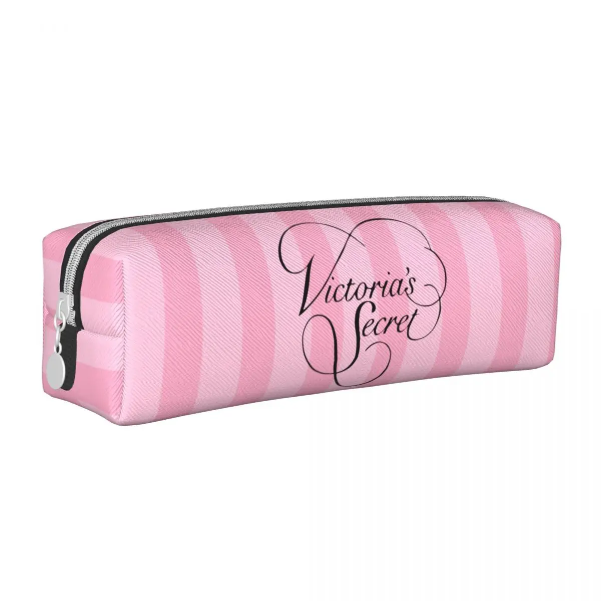 v-Victoria's s-Secrets Pencil Cases Cute Love Pink Pen Holder Bag Student Large Storage School Supplies Zipper Pencil Pouch