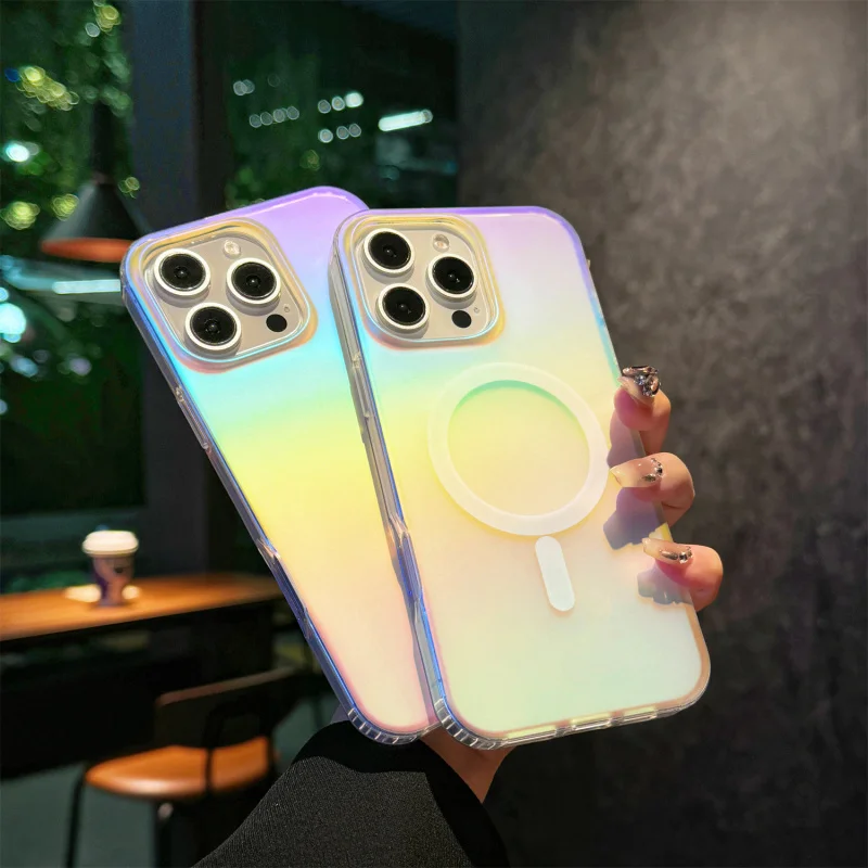 

Color-plated phone case suitable foriPhone 15 Pro Max/16/14/13