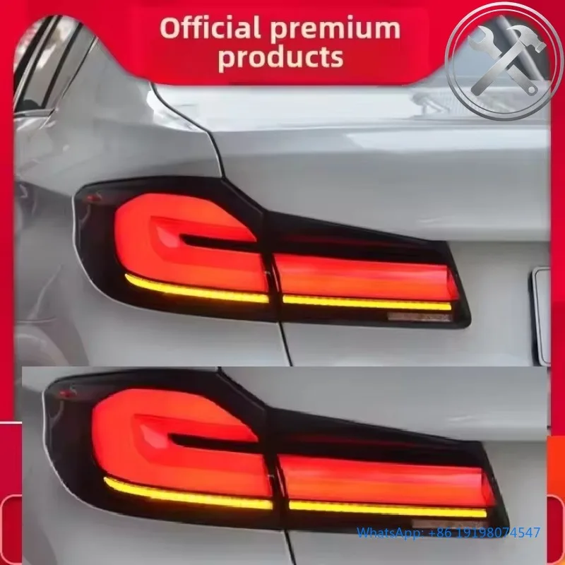 

2012-2018 Mid Size Sedan Full LED Taillights Assembly Clear Lens Driving Light Plug And Play 12V 6000K CSP Waterproof Auto Par