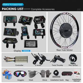6 最佳銷售 2000瓦電動自行車套件 - №6