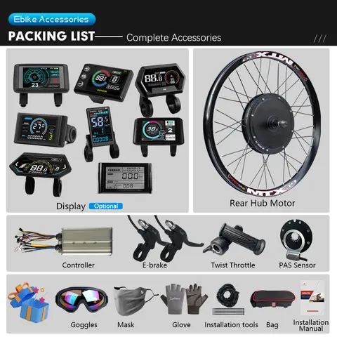 6 best sales 2000w electric bike kit - №6