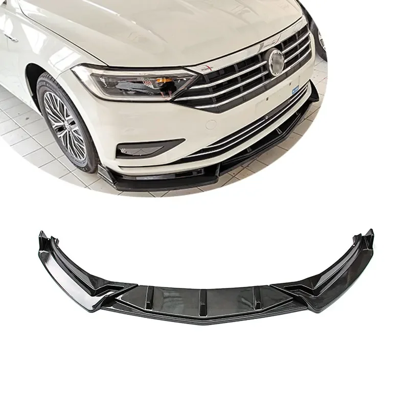 New design Car Body Kits Carbon Fiber front bumper lip Spoiler Wing For Sagitar 2019+For