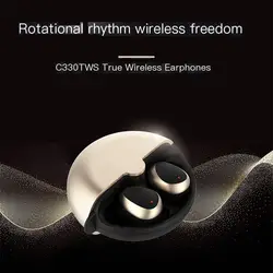 2023 C330TWS Wireless Bluetooth Earphone Slide Cover TWS True Touch Control Sports Headset For iPhone Samsung Phone Tablet