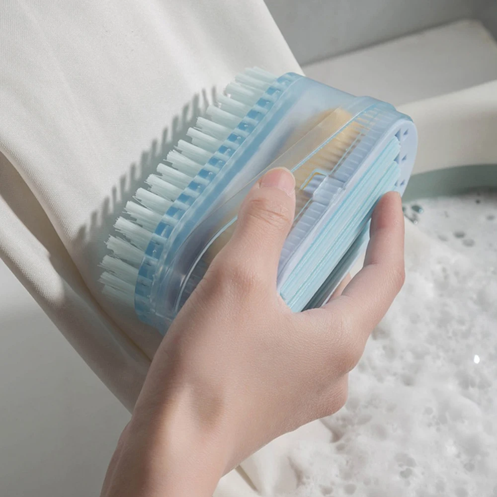 Soap Dishes Hand-Free Rubbing Foaming Soap Box Multifunctional Soap Box Roller Brush Type Household Storage Bathroom Products