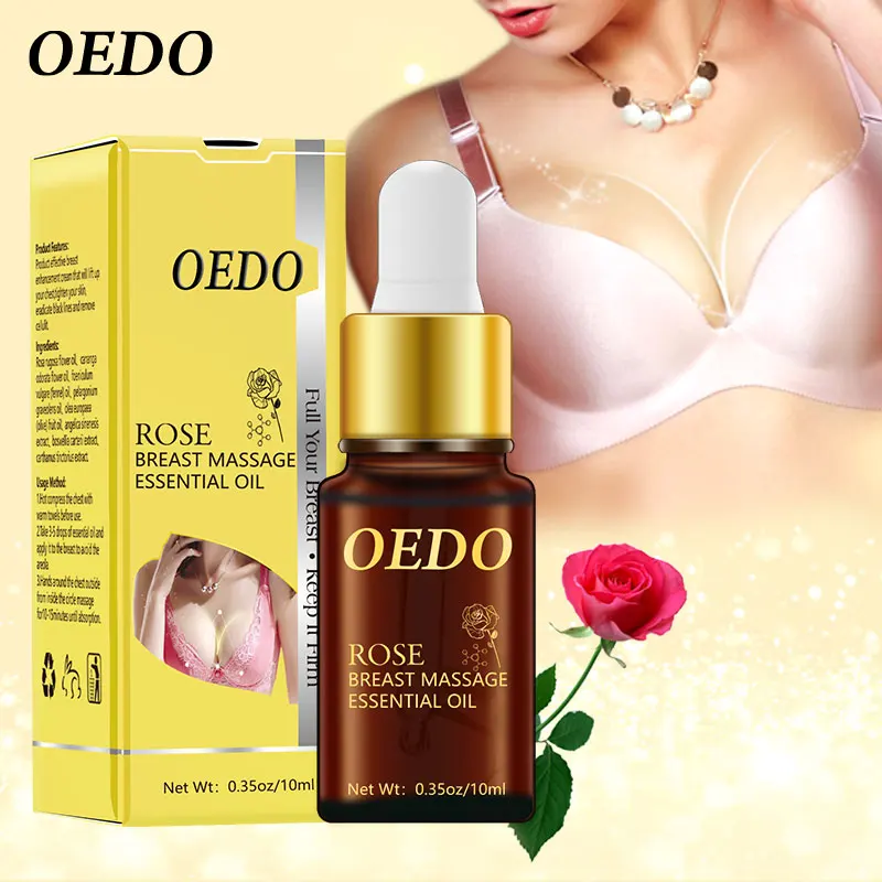 

OEDO Rose Breast Massage Essential Oil Frming Breast Enlarge Enlargement Bodys Skin Care Charm Up Size Bust Care Breast Lift