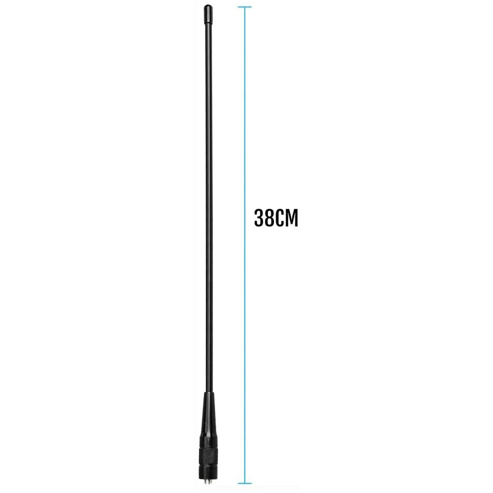 Antena de walkie-talkie RHD771, SMA-F de banda Dual VHF UHF 144/430 para Radio bidireccional RT7 RT21 RT5 RT5R UV-5R