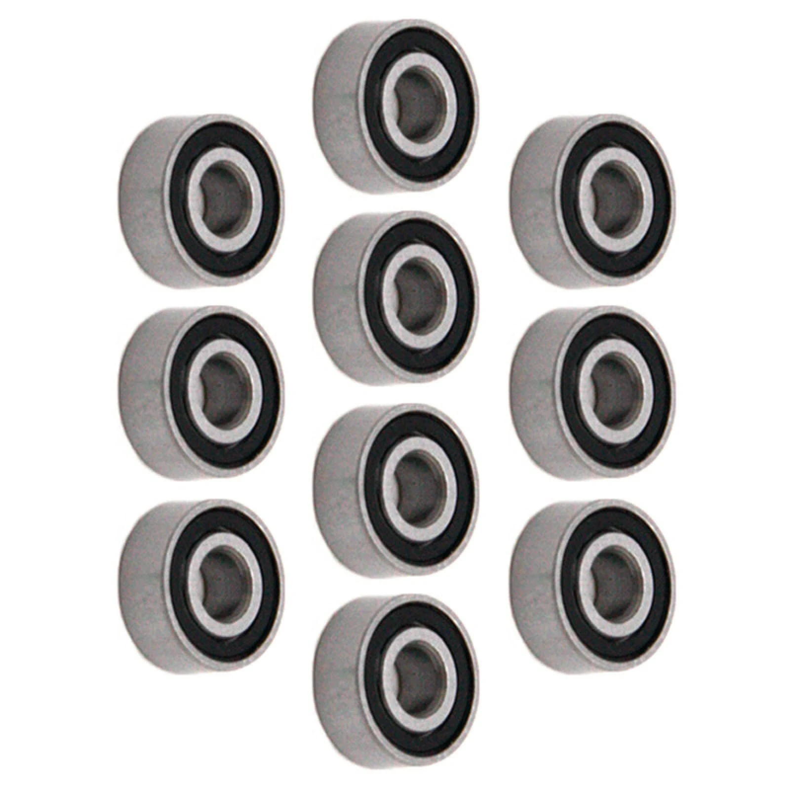 

10шт 3x6x2,5 мм резиновые уплотнения прецизионные шарикоподшипники (4) MR63-2RS