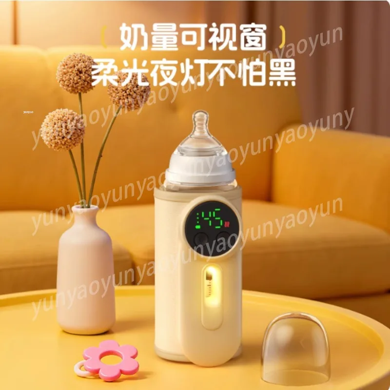 

Insulated Baby Bottle Warmer Cover Portable Heating Milk Keeper for Travel