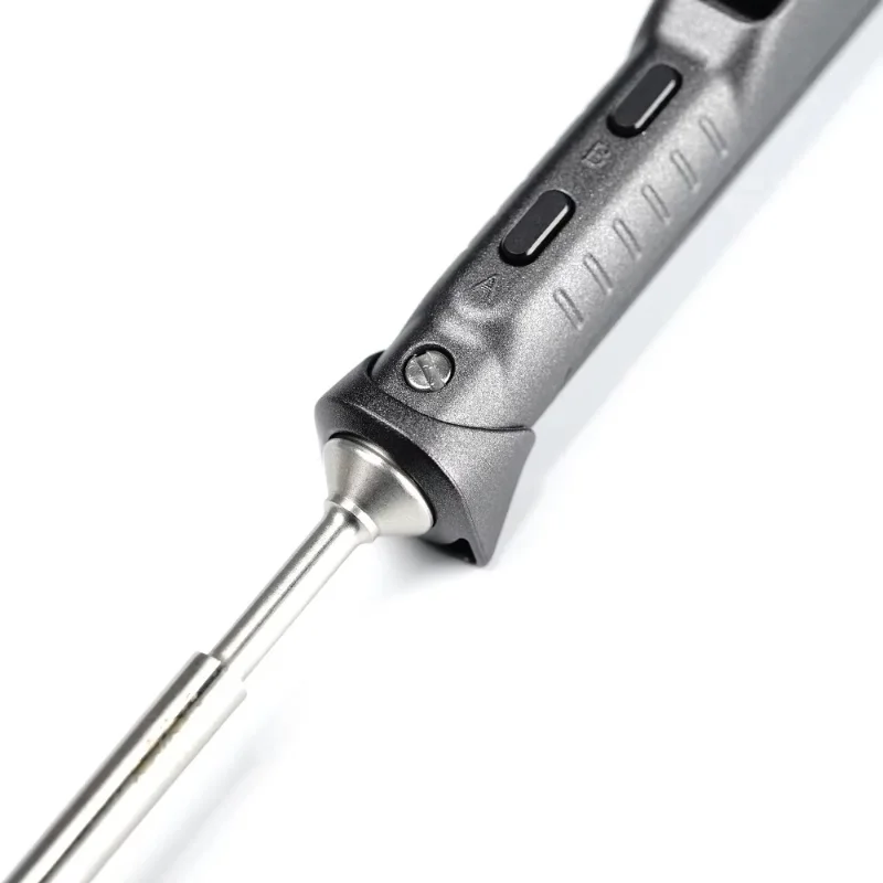 

Original Mini Electric Soldering Iron Adjustable Temperature Portable Digital Solder Station B2 Tip 65W TS100 Upgrade