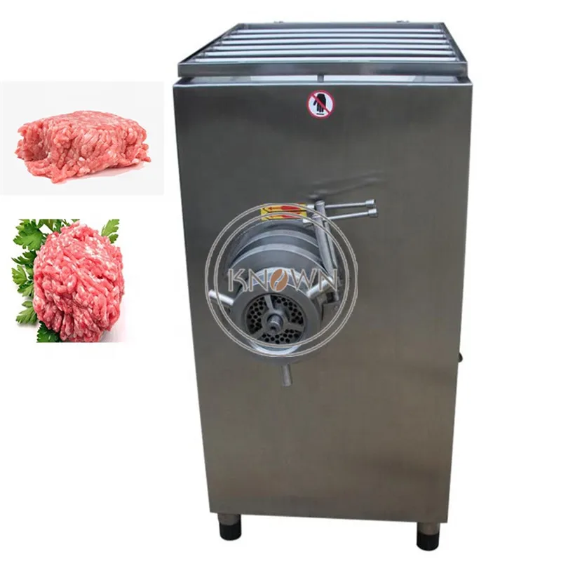 Fresh Meat Cutting Machine Cuber Chicken Beef Cutter Mixer Restaurant Duck Grinding Machine Plant Frozen Meat Grinder