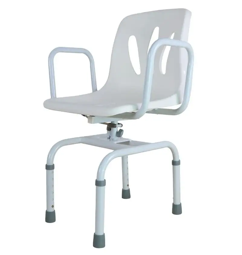 6040B High Quality Armrest Shower Chair with Back Bathroom Safety Equipment To Elder People