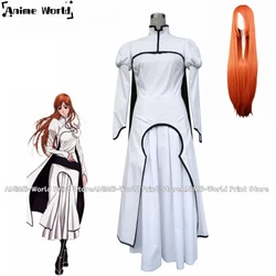 Anime Orihime Inoue Hollow World Hueco Mundo Kimono jednolita peruka kostiumy Cosplay