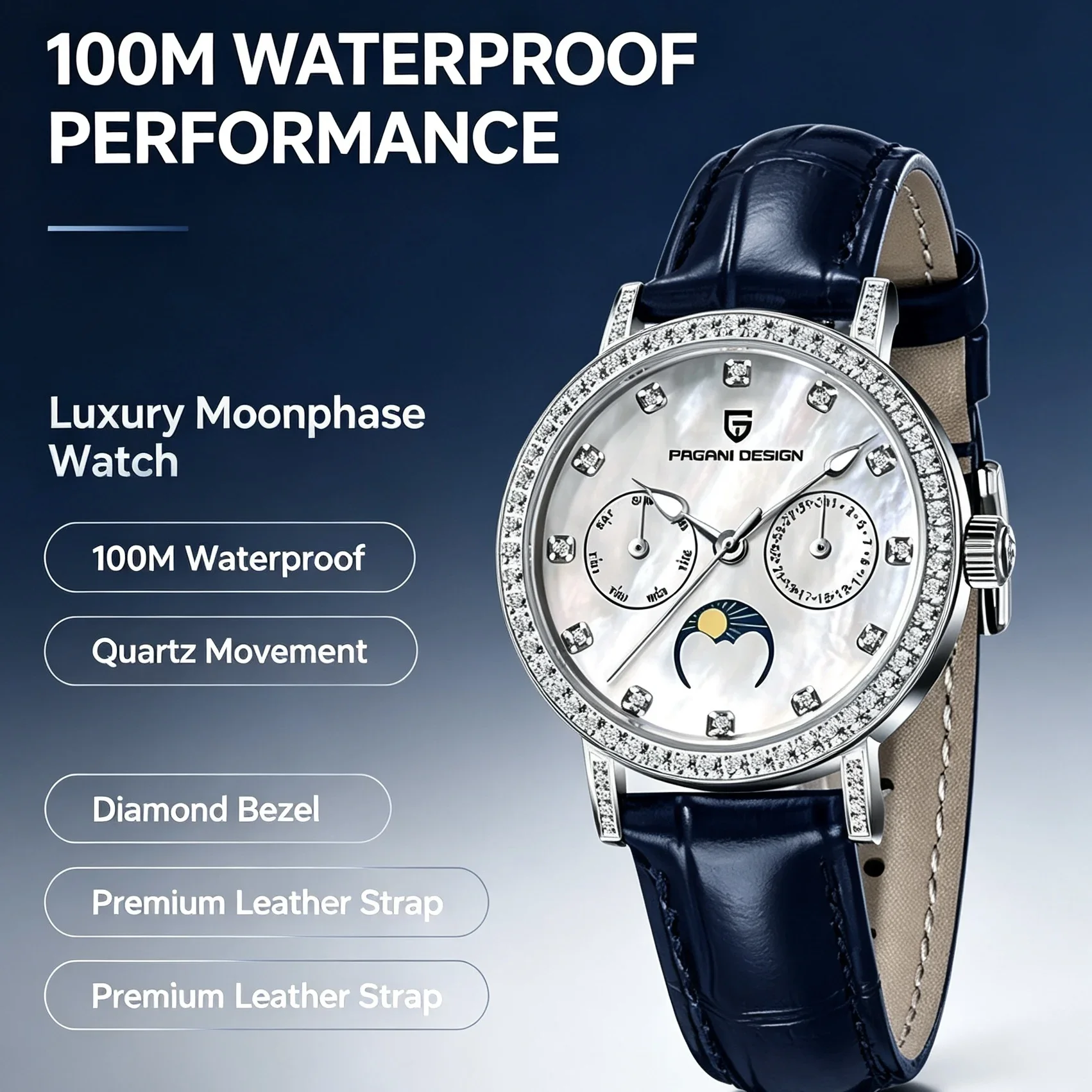 PAGANI DESIGN PD-1789 Montre à - Fashion Women Watches avis et prix
