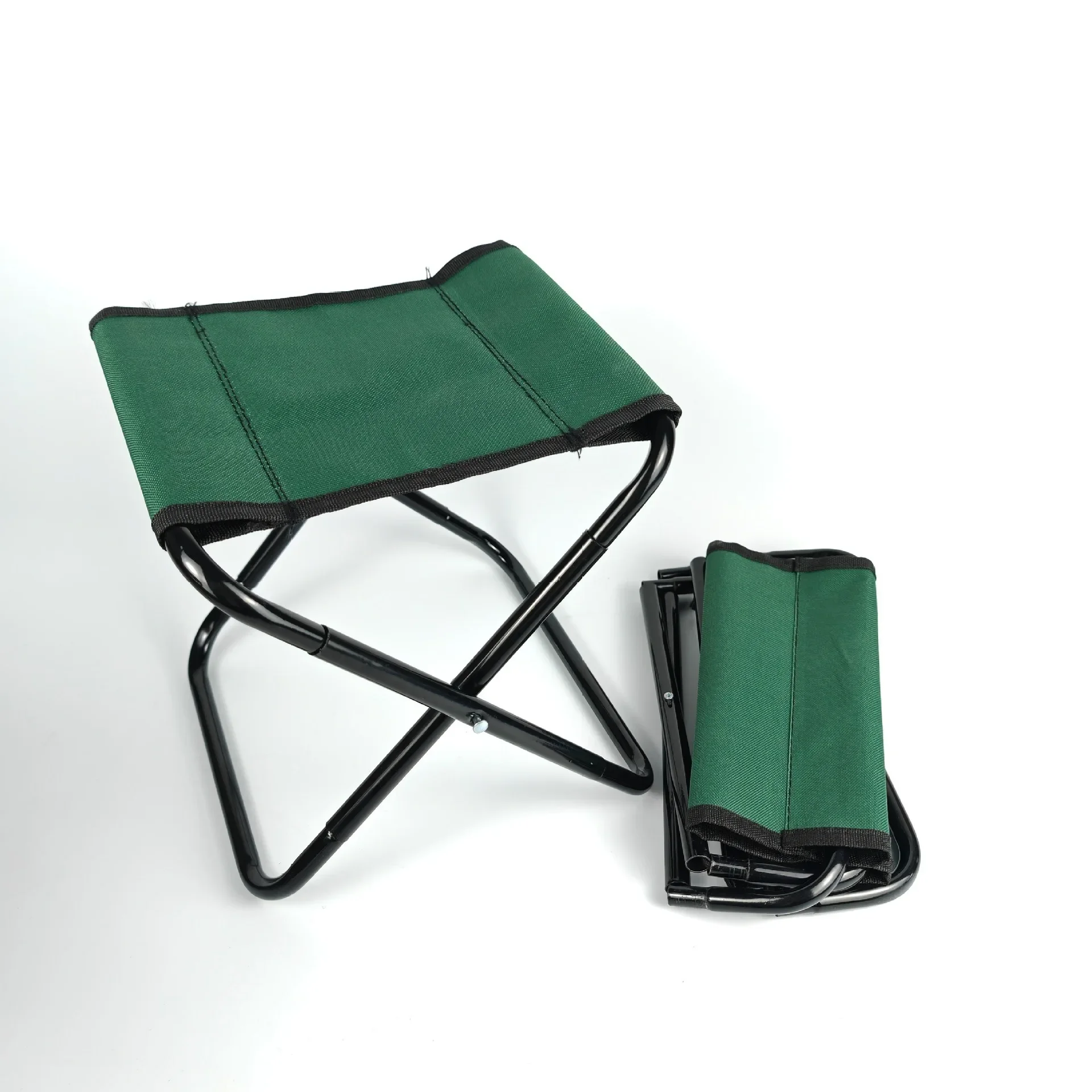 Outdoor portable leisure chair ultra light camping fishing small mazar train stool full folding stool