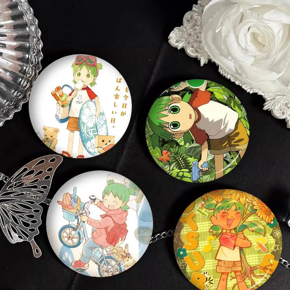 Anime Y-Yotsuba Sweets Tinplate Soft Button Pin Brooch Metal Badge Custom Jewelry Accessories Hat Bag Lapel