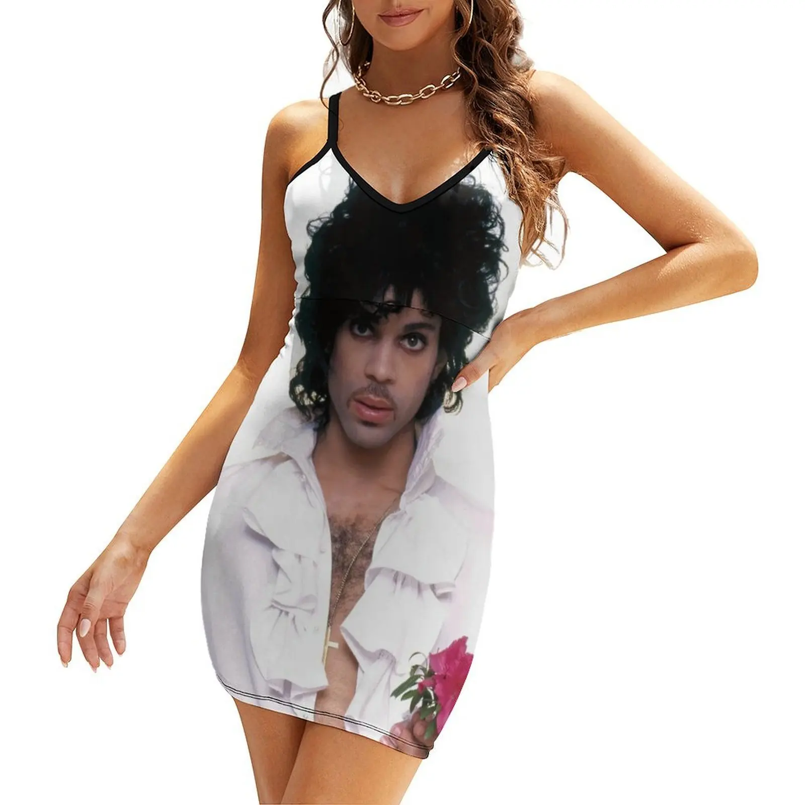 

Rose Man Sling Dress dress women summer chic and elegant woman dress women summer 2025 summer woman 2025 trendy