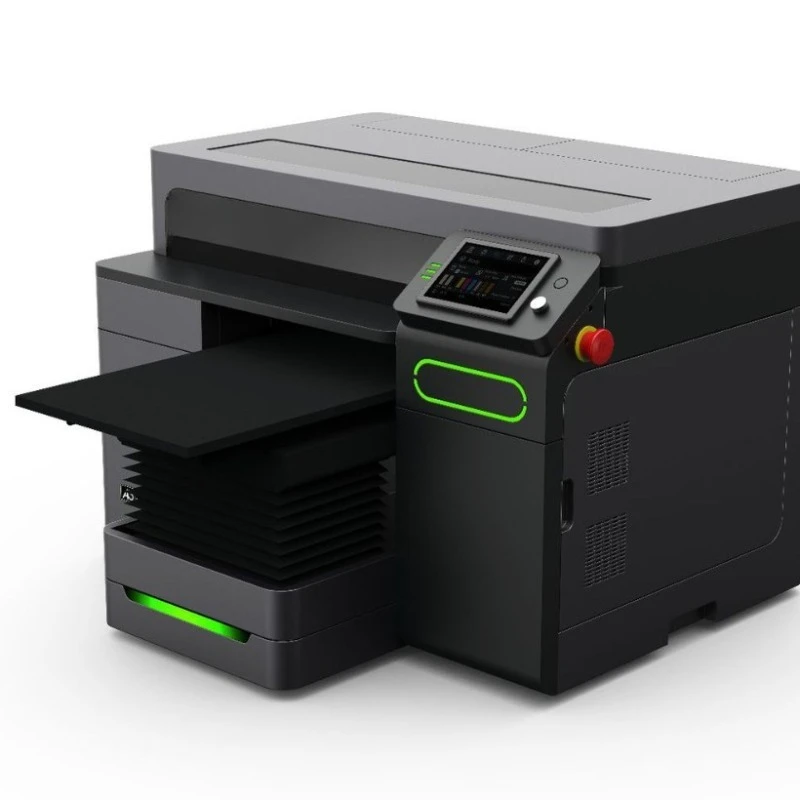 Small uv flatbed printer A3 mobile phone case PVC label crystal label advertising printing machine