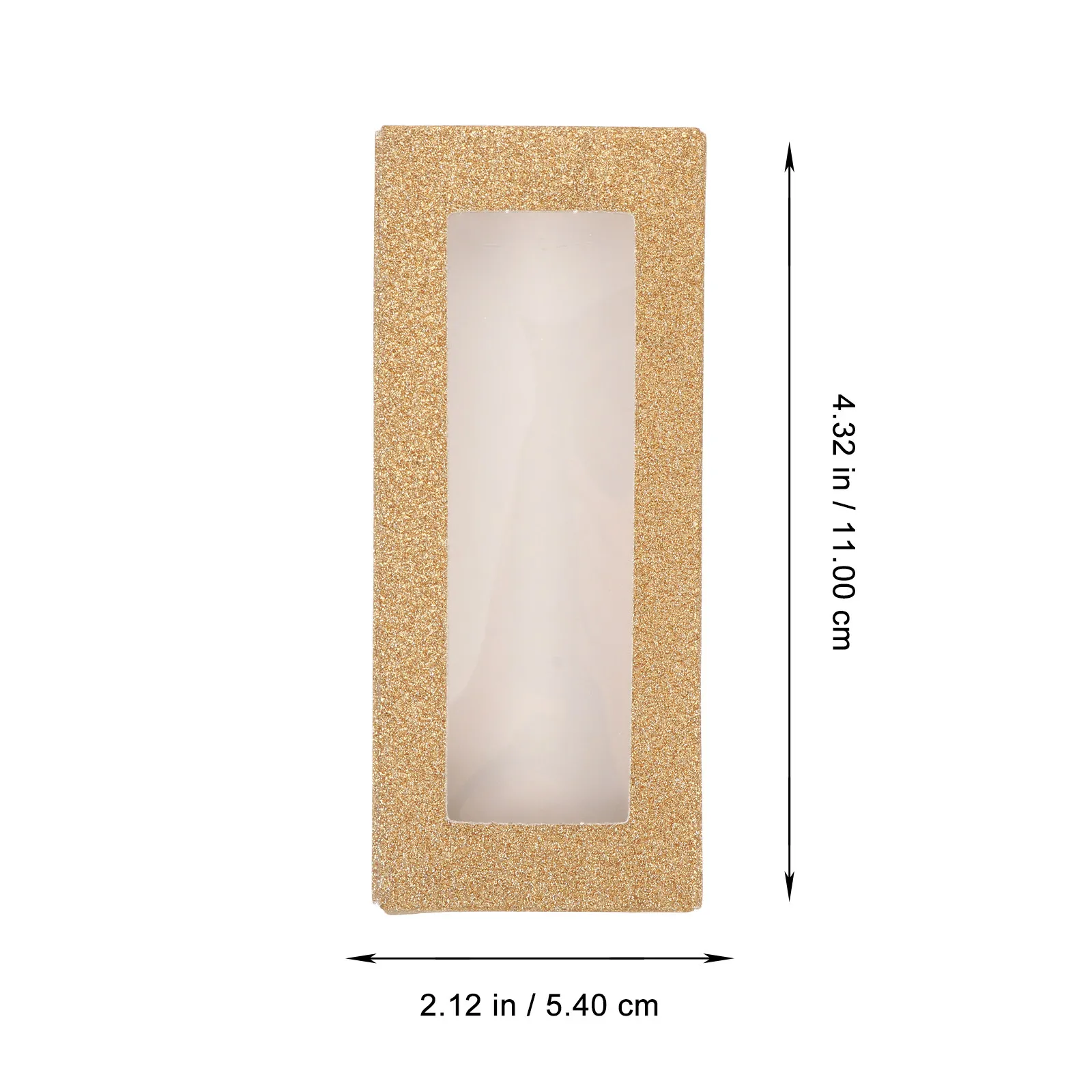 Boîte de rangement pour faux cils avec fenêtre transparente, 24 pièces, pour conserver la forme des cils avec un plateau, organisateur de cils, conteneur d'emballage vide