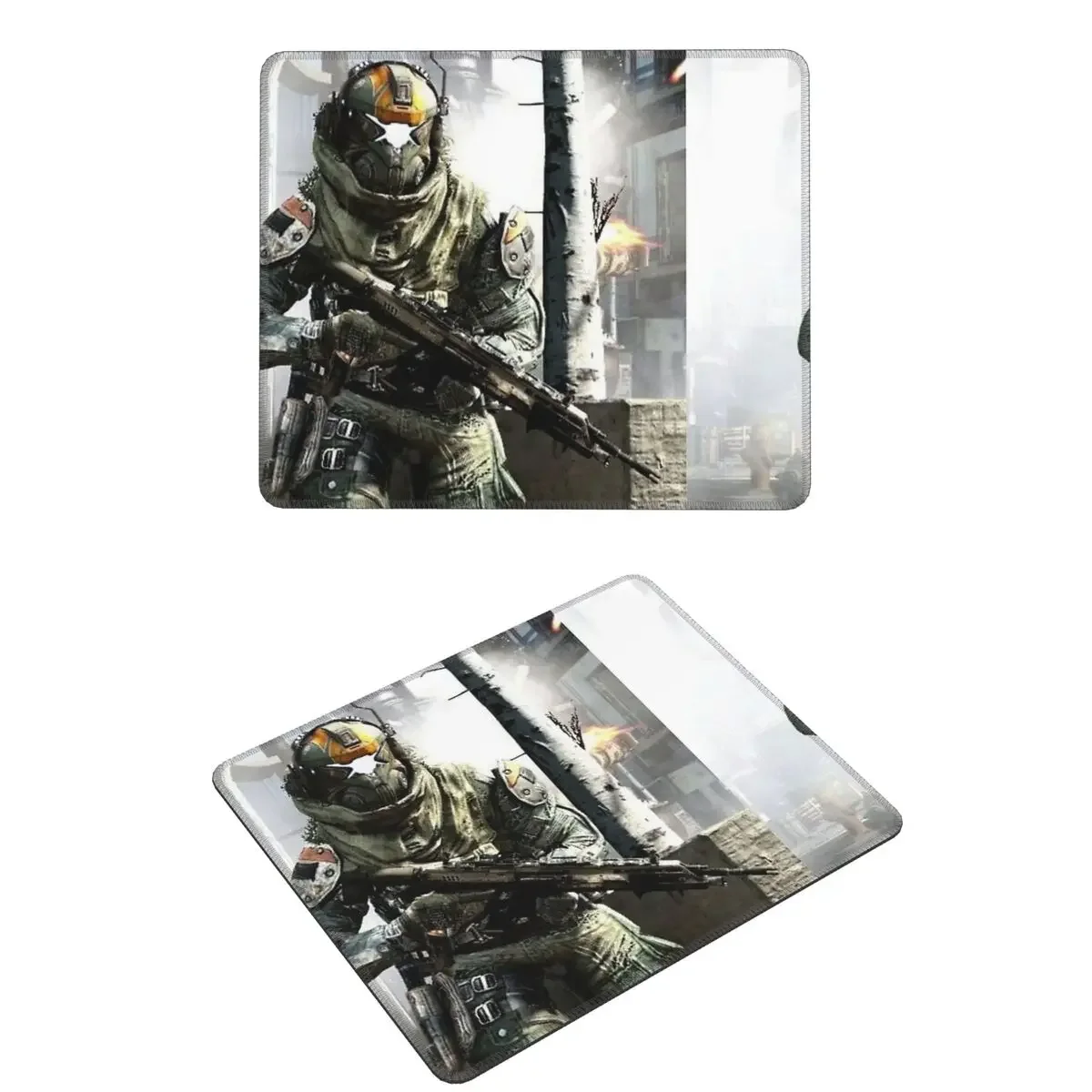 

Коврик для мыши Titanfall 2 Helmet, коврик для клавиатуры и мыши, игровой коврик для ноутбука, настольный коврик для офиса