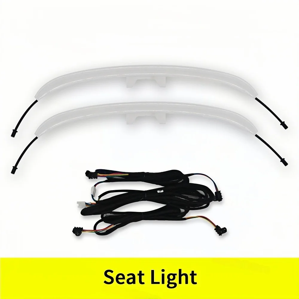Für Benz C GLC Klasse Coupé W205 X253 C43 C63 2015-2021 3/12/64 Farben LED Ambientebeleuchtung Turbinen-Auslassdüse Auto-Zubehör – Detail 31