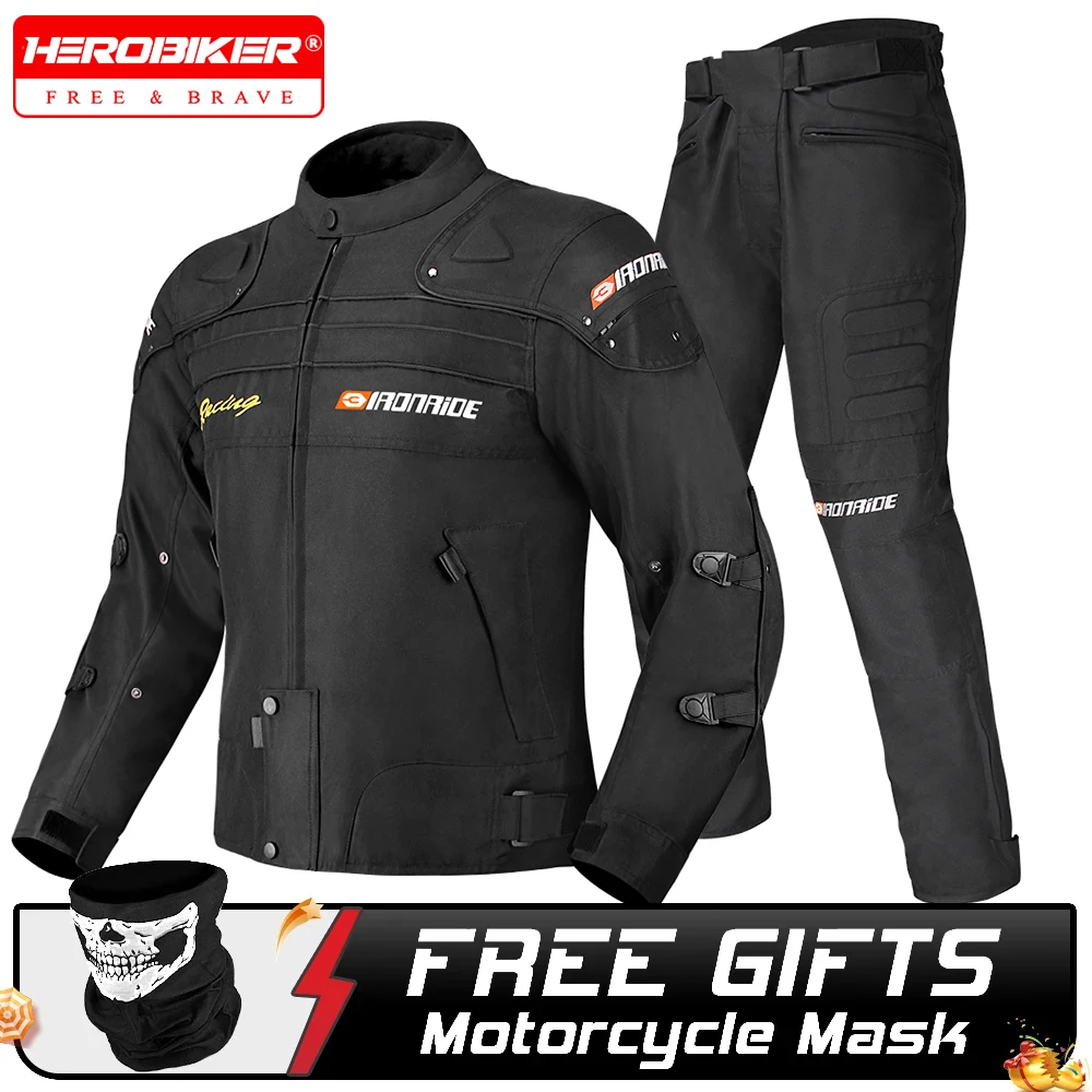 

Off-Road Motorcycle Riding Protective Kit Motorbike Riding Off-Road Jacket Four-season Warm Drop-proof High-quality Jacket