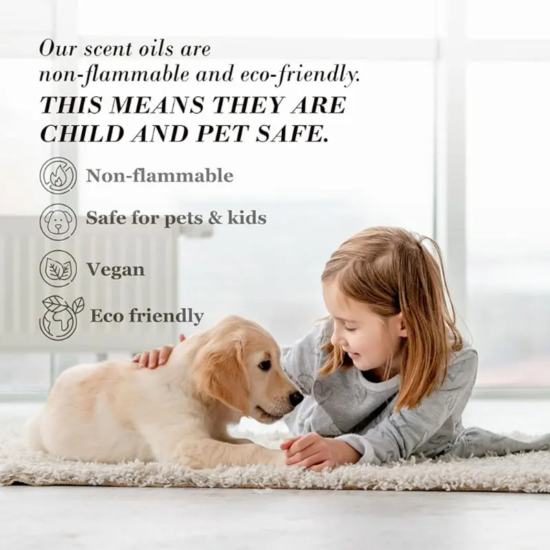 GAFERA 500 مل (16.9 أونصة سائلة) زيت عطري من الأرز/فريزيا - لجميع الناشرون بدون ماء، الخشب العطري، ناشر رائحة سائلان #5