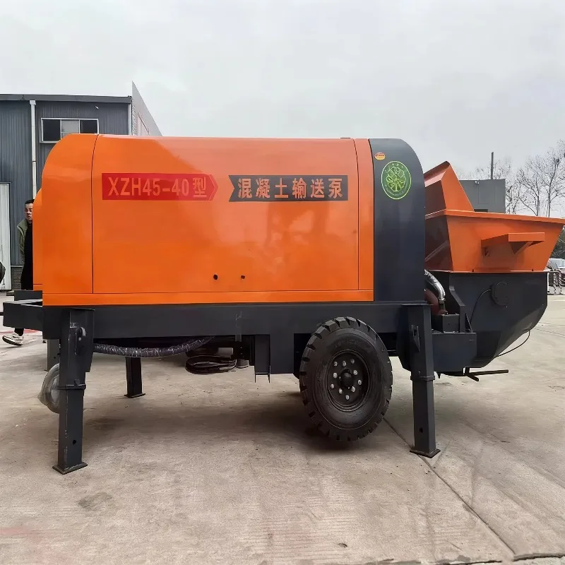 

YG Direct Selling Small Electric Diesel Concrete Pump Portable Hydraulic Concrete Diesel Pumps
