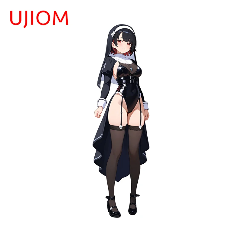 UJIOM Trendy Anime Figure Ellen Joe Wall Sticker Interesting Unique Waterproof Graphics Decal Cupboard Vestibulec Decoration