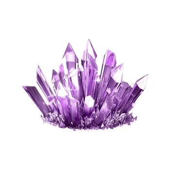 Ciência pequeno experimento crianças mágico diversão cristal crescente kit diy presentes artesanais iluminação brinquedos a vapor educação precoce