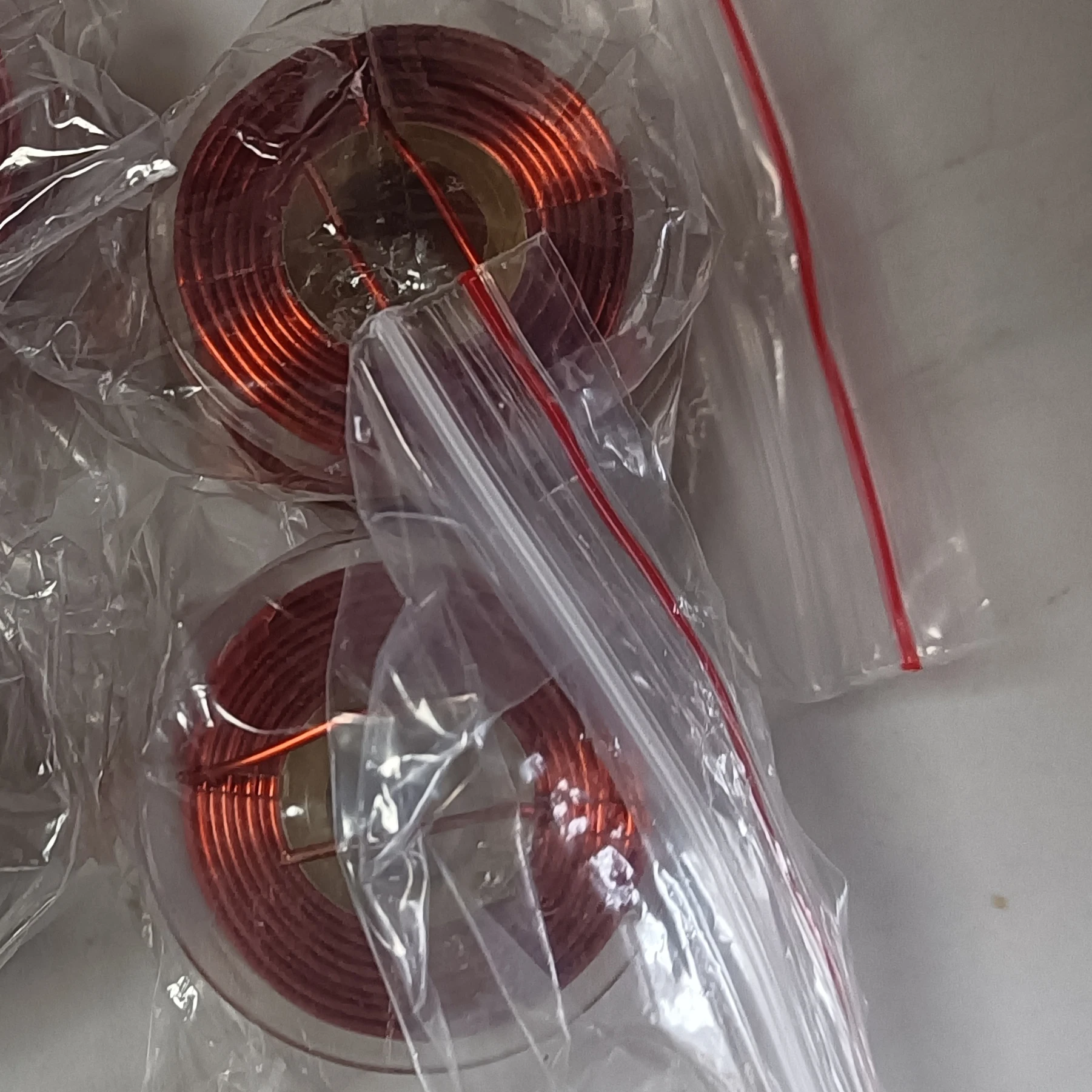 Inductor de cobre puro sin oxígeno, bobina de alambre de cobre para Inductor hueco divisor de frecuencia de Audio, diámetro del cable 0,8 0,33 MH y 0,18 MH