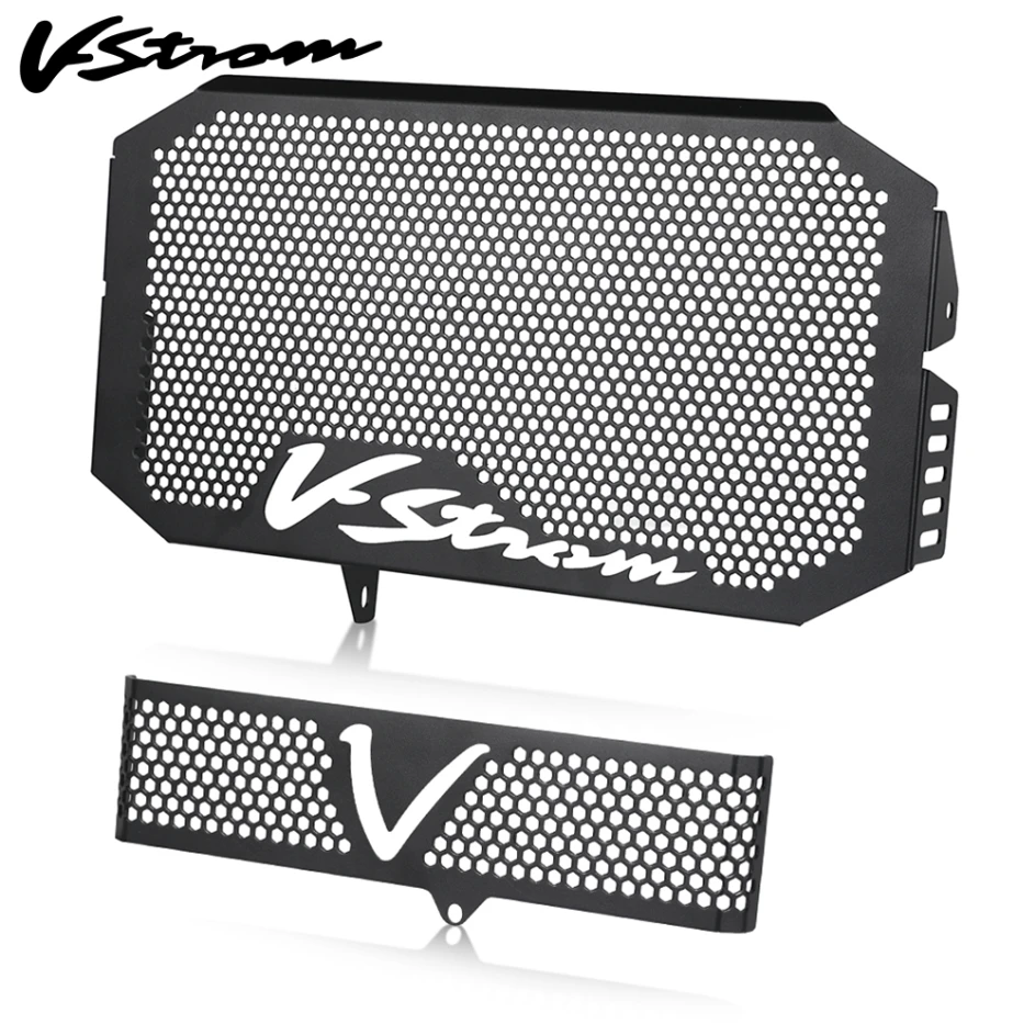 For Suzuki V-STORM 650 VSTORM DL650 2004-2011 2010 2009 2008 2007 06 Radiator Guard Motorcycle Oli Cooler Protector Grille Cover