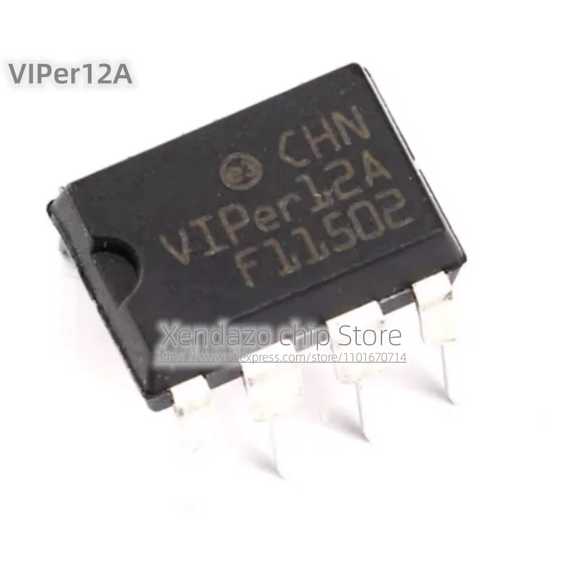 10pcs/lot VIPer12A DIP-8 package Original genuine Switching power supply chip