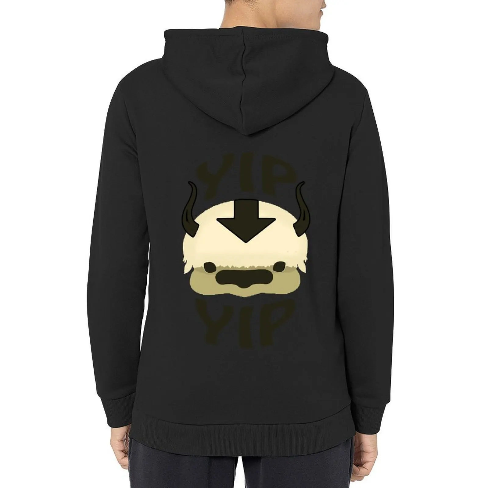 

YIP YIP APPA! Fitted Hoodie anime clothing men's clothes men's clothing autumn japanese hoodie