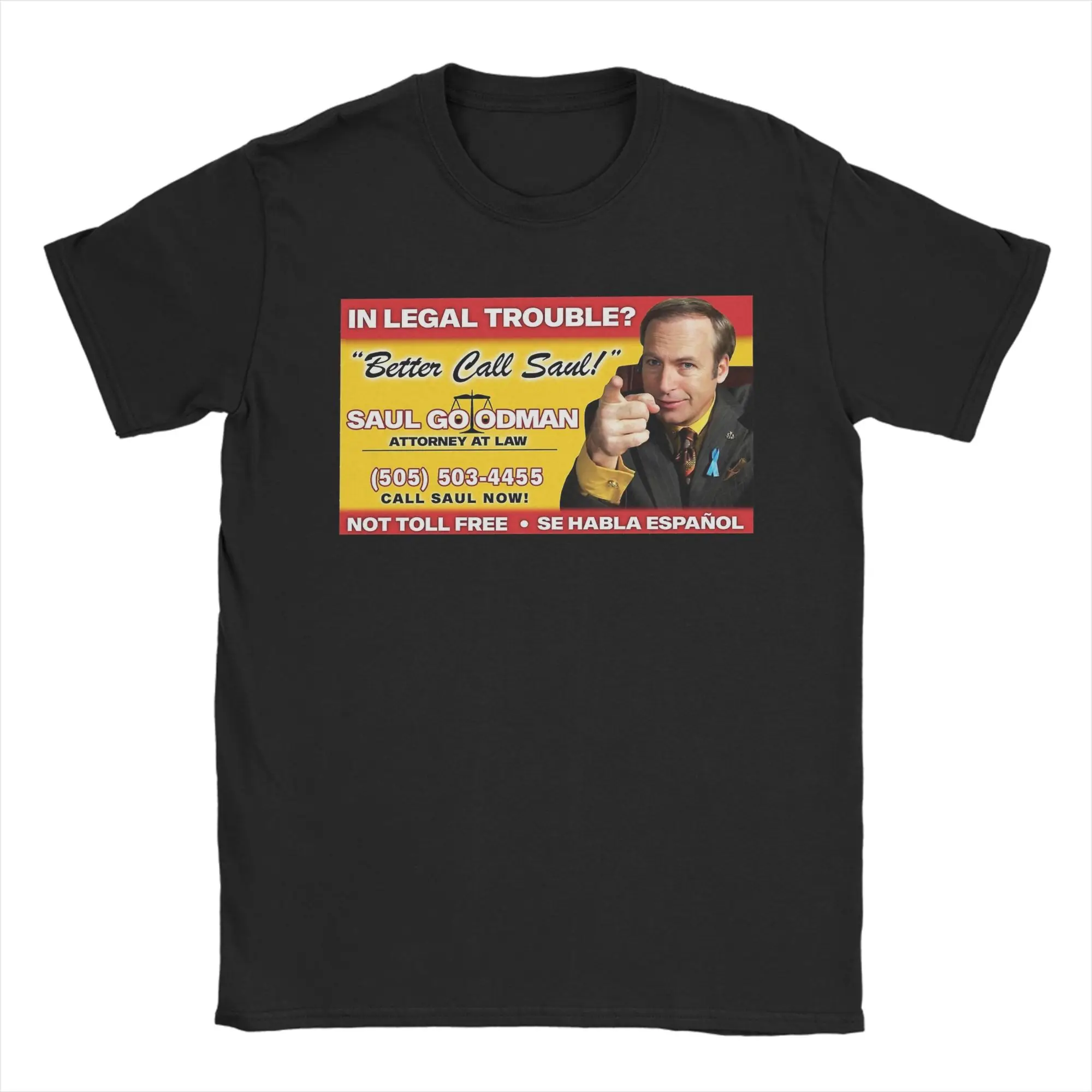 Better Call Saul T Shirts for Men Cotton Novelty T-Shirts O Neck  Tee Shirt Short Sleeve Clothing Summer