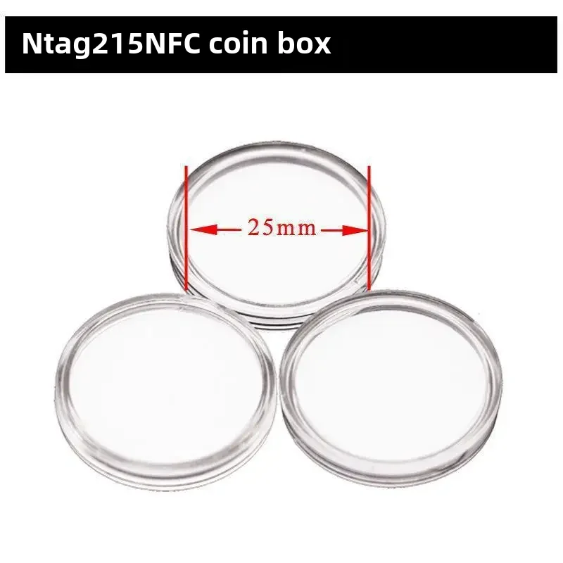 NFC Tag Ntag215 White Card Chip Smartphone Card NFC Digital Access Control Can Be Used for Homemade Amiibo