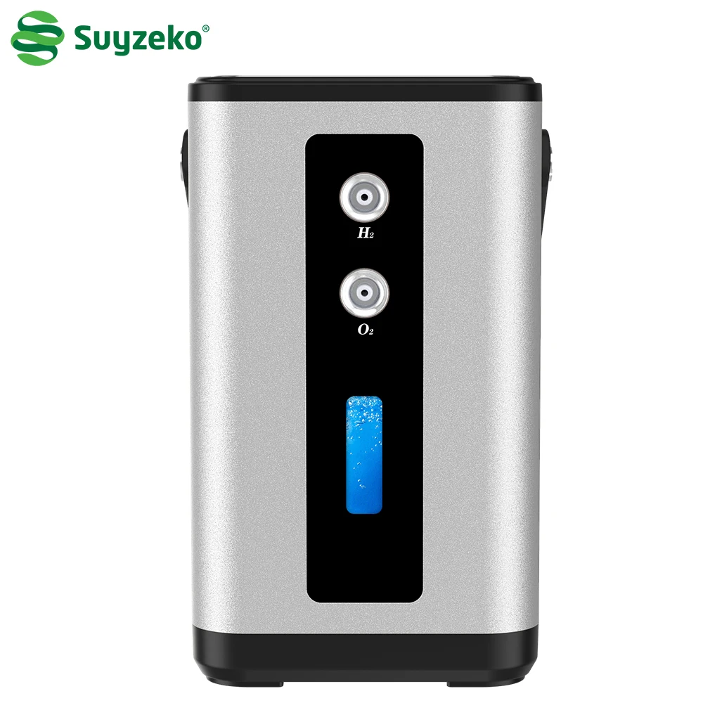 SUYZEKO 99.99% portable Purity Dual Outlet H2 Generator,  molecular Hydrogen  Inhalation Machine,  Water Electrolysis Ionizer