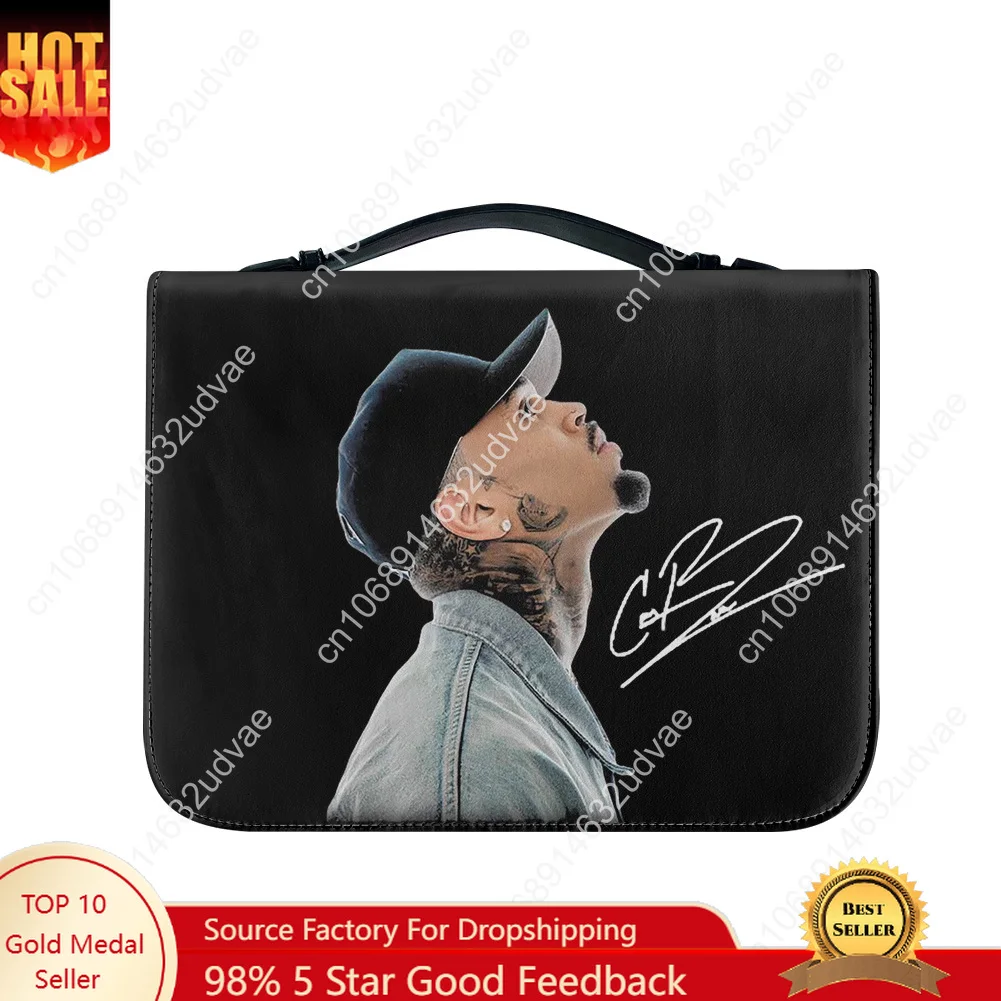 

Chris Brown Made Bible Bags Christian Gifts Personalized Covers Bible Pack Waterproof Leather Bag High Quality Package Case