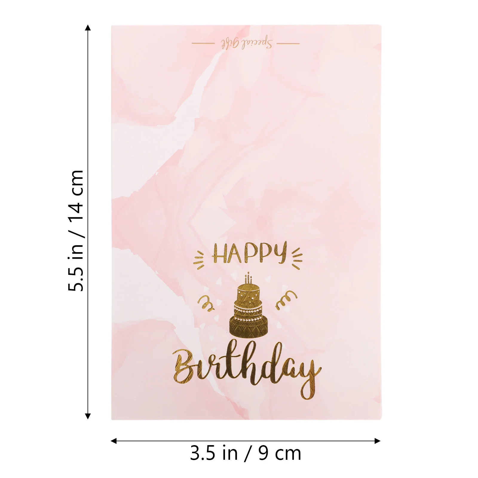 40 Stück Happy Birthday-Grußkarten, verschiedene elegante Geburtstagskarten, schlichtes Design zum Schreiben von Wünschen und Partysegen