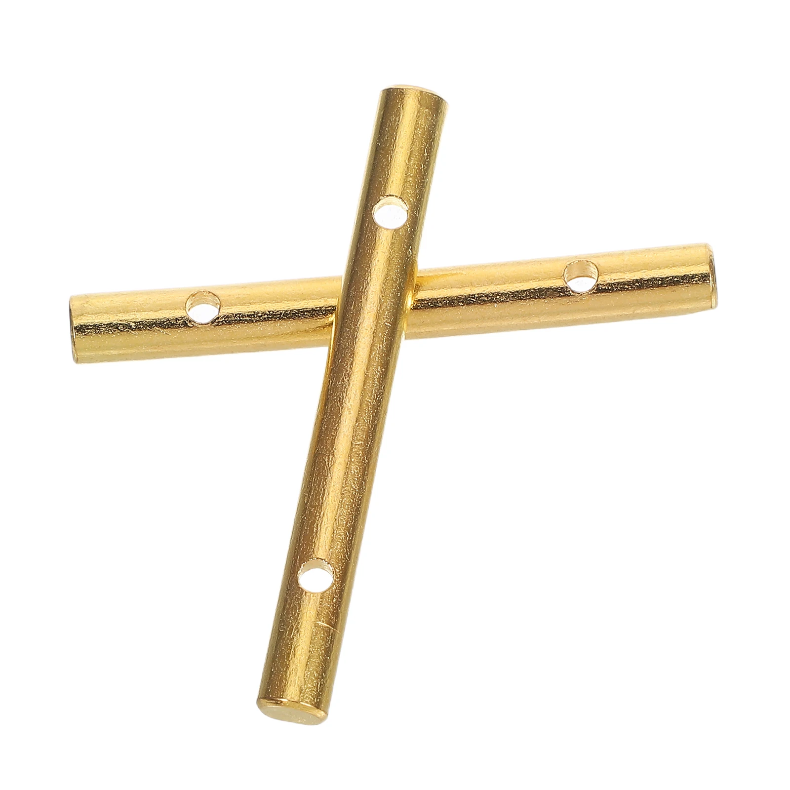 

2pcs Electric Guitar Accessories Golden Metal Bar Tremolo Bridge Hardware for Double Locking System Pickup Bars