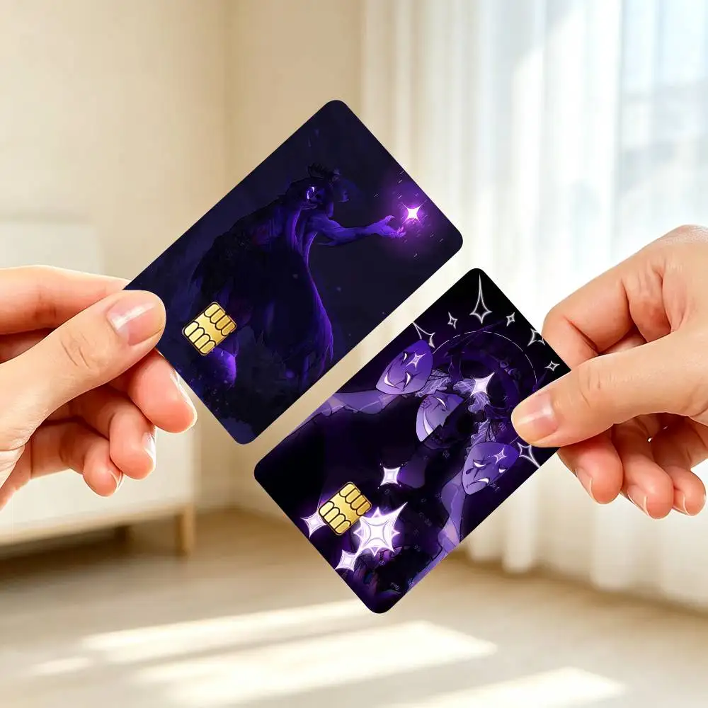 F-Five Nights at Freddy Game Credit Card HD Stickers Small Chip Waterproof Sticker Game Card Decal Gift