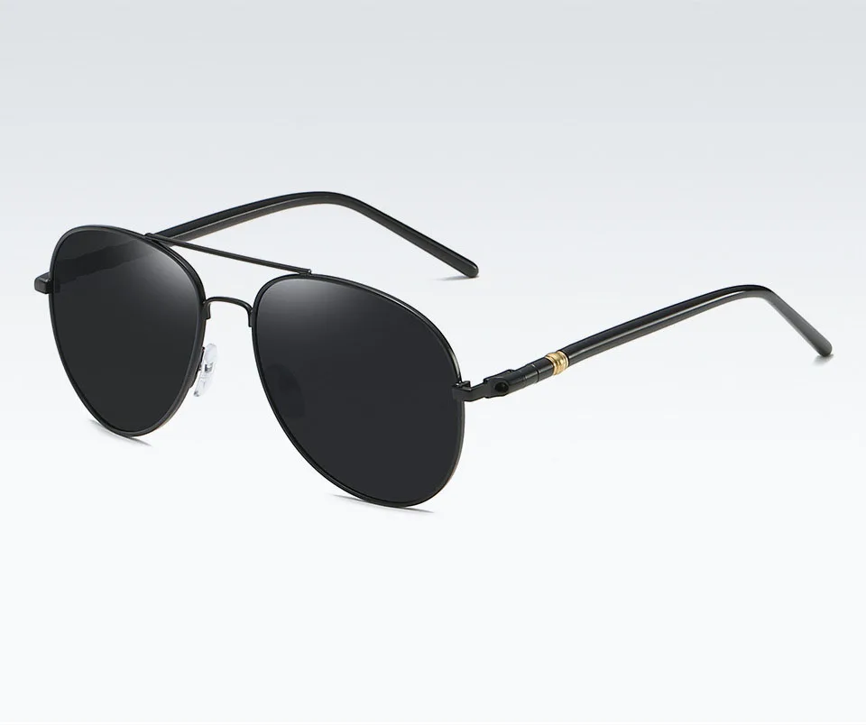 Legierung Pilot getönte Lesesonnenbrille Männer klassisch täglich schwarz fertig Presbyopie Brillen Outdoor Shade Brillen – Detail 8