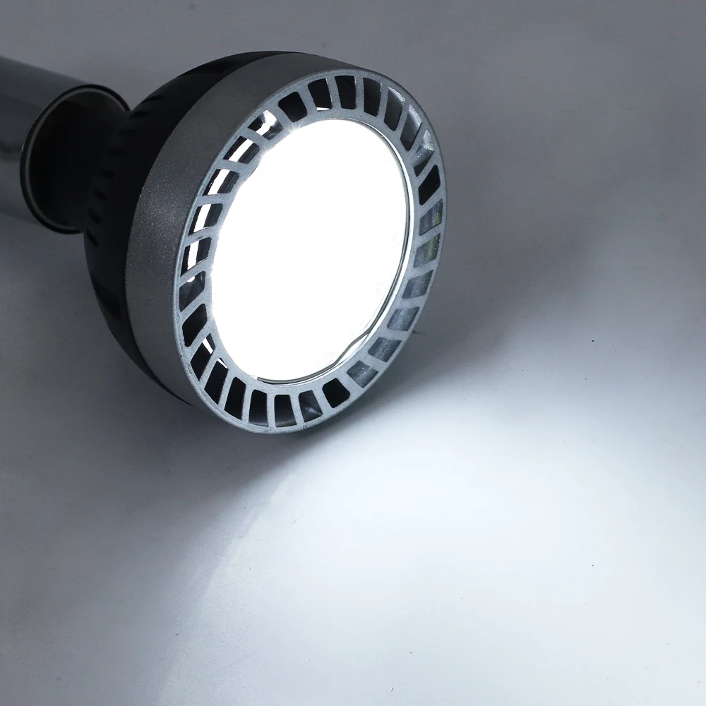 Bombilla LED PAR30 de 35W/45W E27, Súper Brillante, Ahorro de Energía, 220V, Foco, Luz Diurna, Proyector, Iluminación
