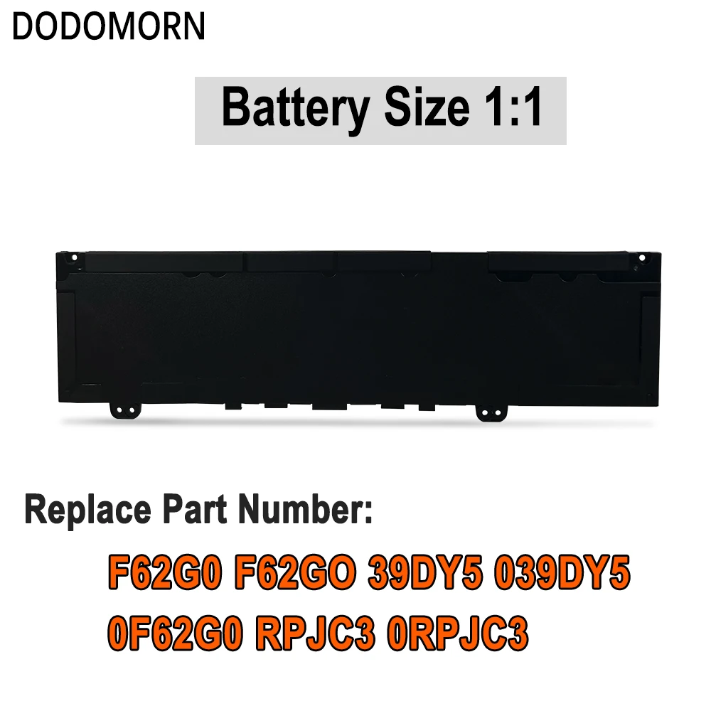 Factory Direct F62G0 Battery For Dell Inspiron 13 7370 7373 7380 7386 Vostro 13-5370 5370 Inspiron 13MF Series