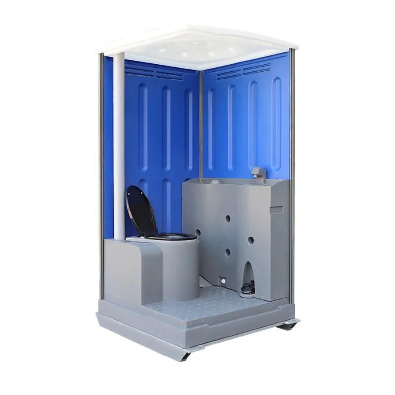 Portable Toilet Eco-Friendly Mobile Outdoor Porta Potty for School & Hospital